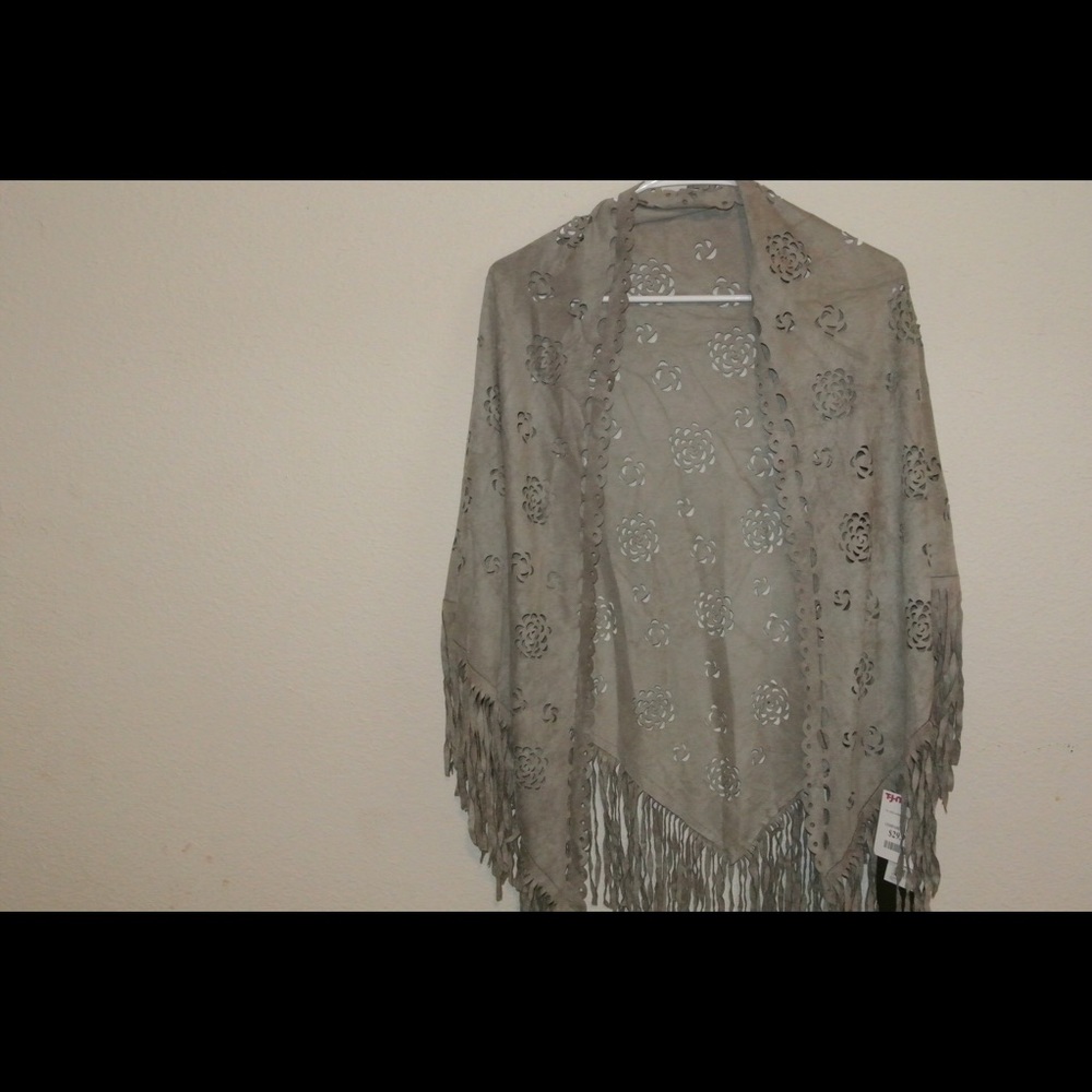fringe kimono